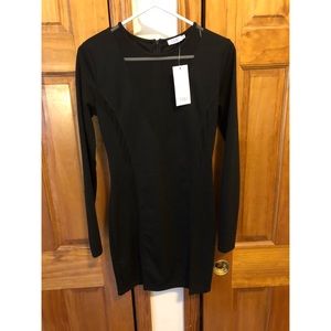 NEW Tobi black mesh dress